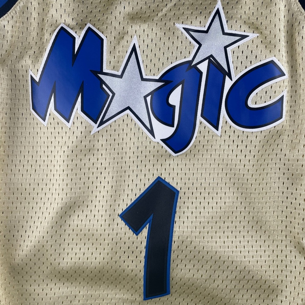 Mitchell & Ness Jersey Men M Gold HWC Swingman Penny Hardaway NBA 93-94 Magic‎ 1 - Picture 2 of 7
